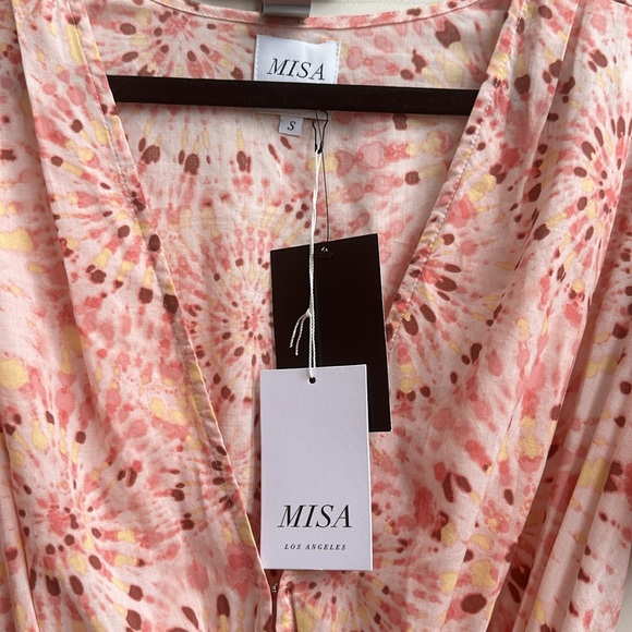 MISA LOS ANGELES Eloise mini dress in rose lemonade - Picture 8 of 8